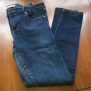 Banana Republic dark, skinny jeans
